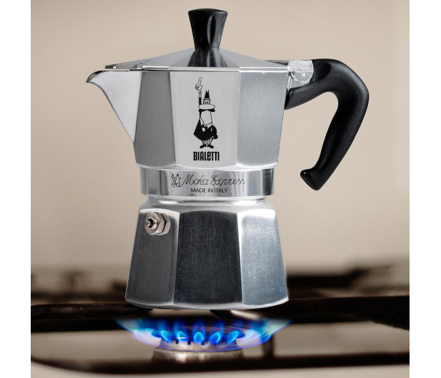 Bialetti Zestaw Moka Express 3tz + kawa Perfetto Moka Classico - 1062030 - zdjęcie 5